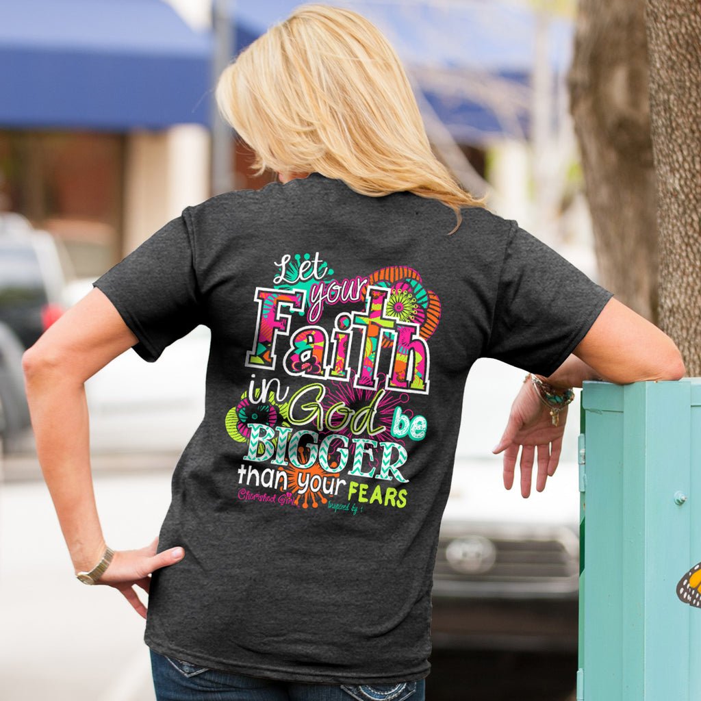 Big Faith™ | Cherished Girl® Womens T-Shirt - Zealous Christian Gear - 1