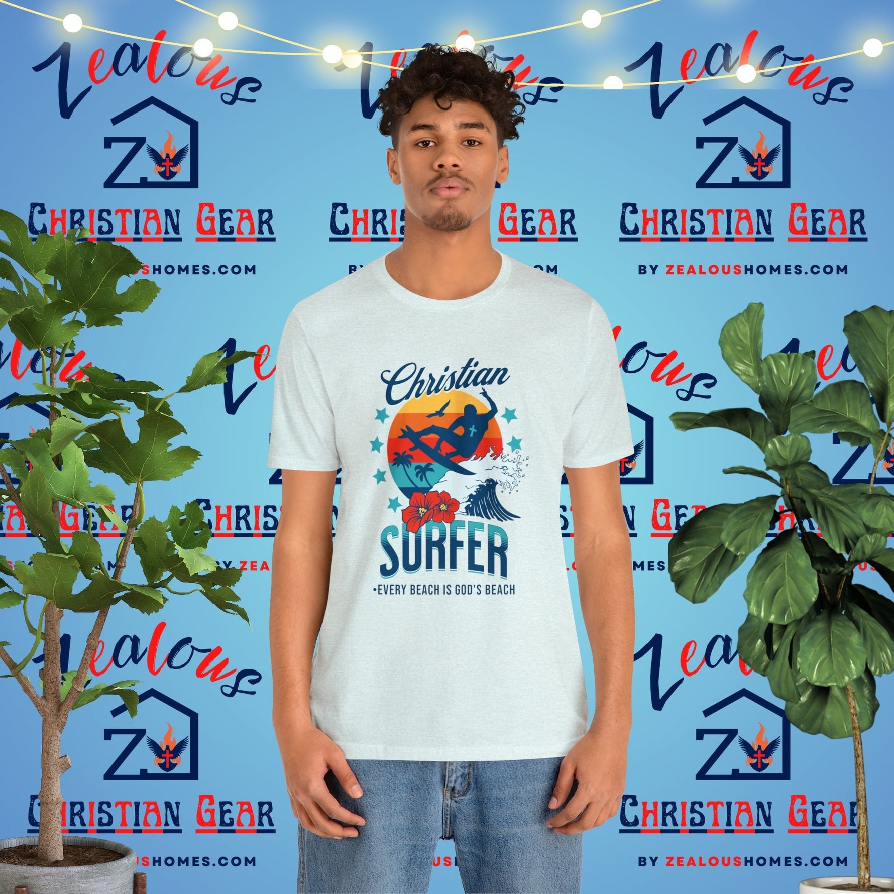 Christian Surfer | Every Beach Is God's Beach - Zealous Christian Gear - 9