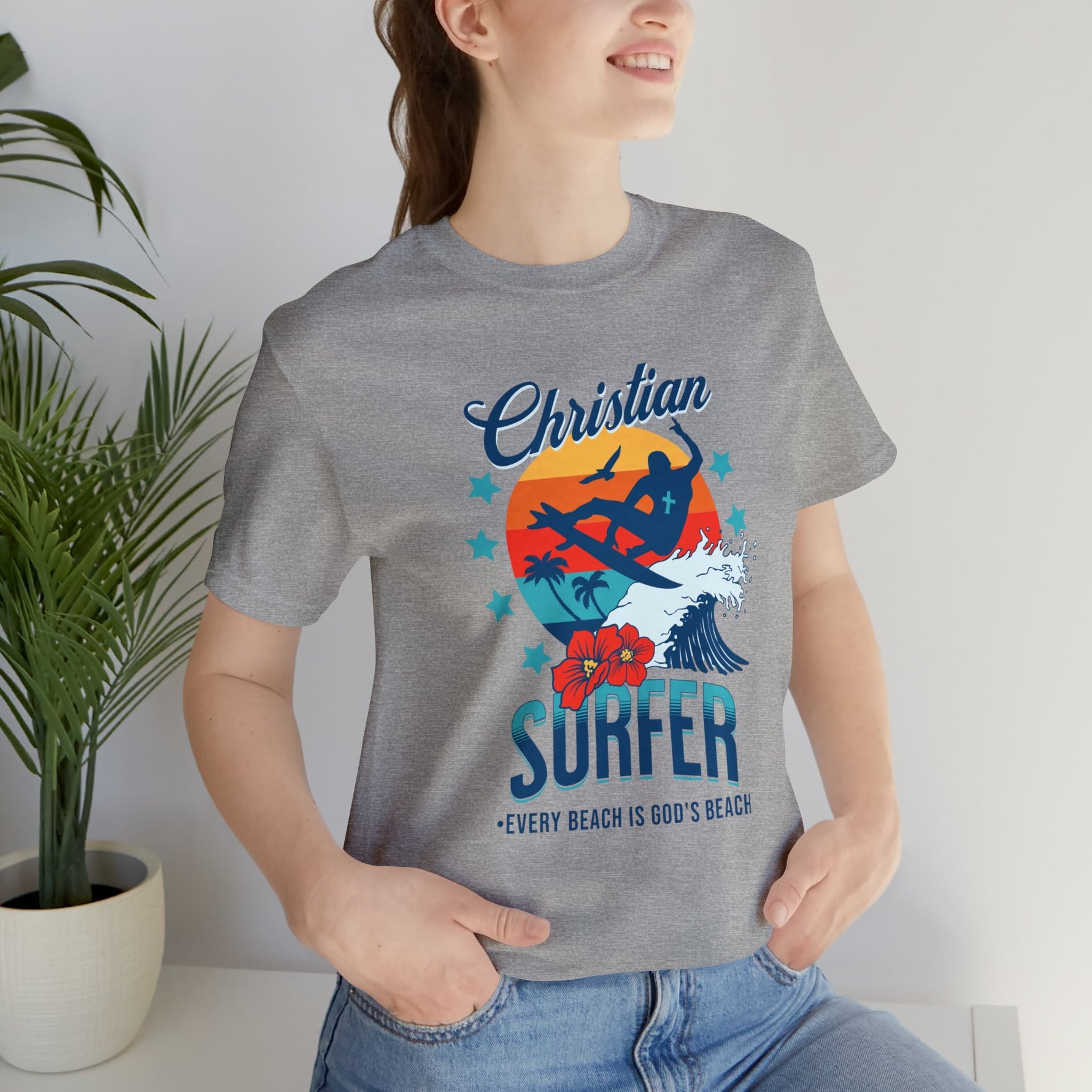 Christian Surfer | Every Beach Is God's Beach - Zealous Christian Gear - 16