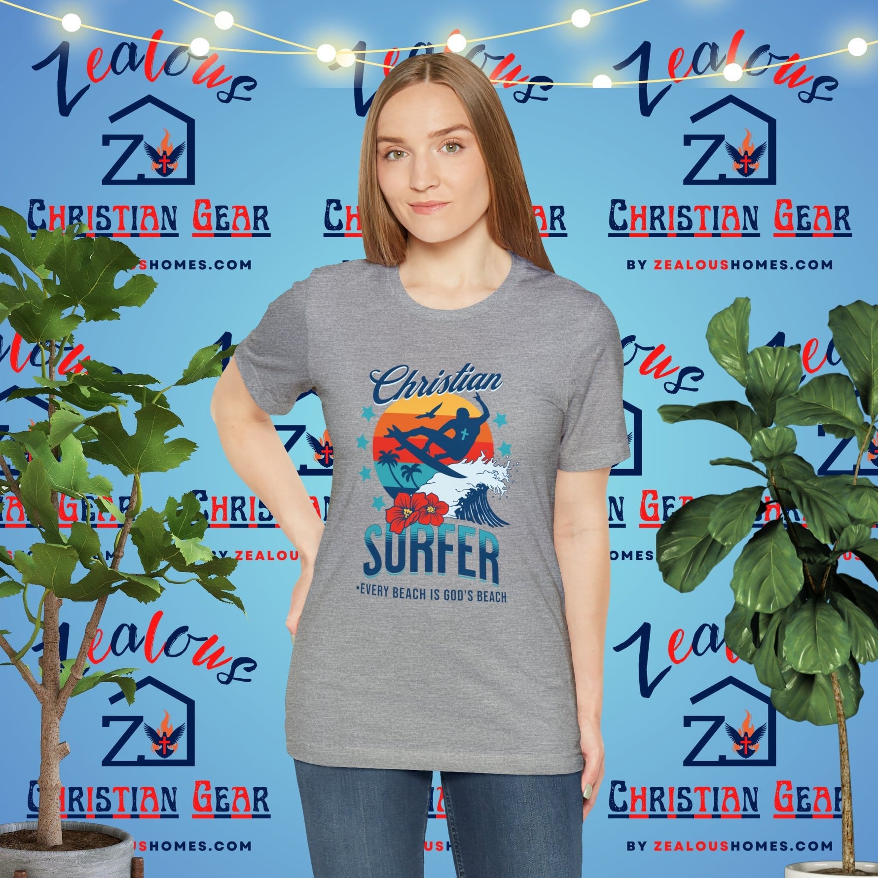 Christian Surfer | Every Beach Is God's Beach - Zealous Christian Gear - 15