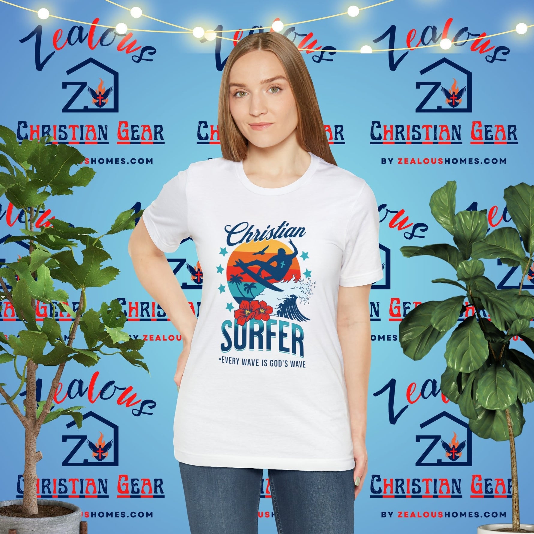 Christian Surfer | Every Wave Is God's Wave - Zealous Christian Gear - 25