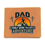 DAD: A Godly Guide to Life's Adventure | Graphic Leather Wallet - Zealous Christian Gear - 10