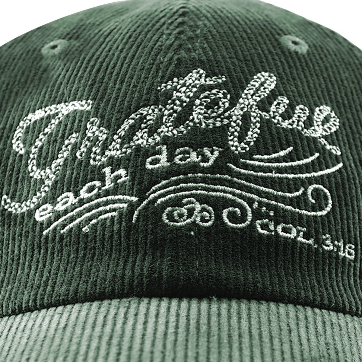 grace & truth® Women's Cap | Grateful Each Day™ - Zealous Christian Gear - 2