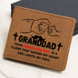 GRANDAD: Your Christ-Like Zeal Is A Flame | Graphic Leather Wallet - Zealous Christian Gear - 6