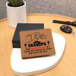 GRANDPA: Your Christ-Like Zeal Is A Flame | Graphic Leather Wallet - Zealous Christian Gear - 10