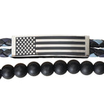 HOLD FAST® Men's Bracelet | Flag Wrap Braided Bead - Zealous Christian Gear - 4