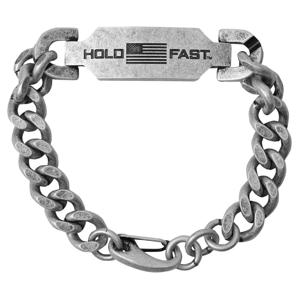 HOLD FAST™ Mens Bracelet | Hold Fast Flag - Zealous Christian Gear - 1