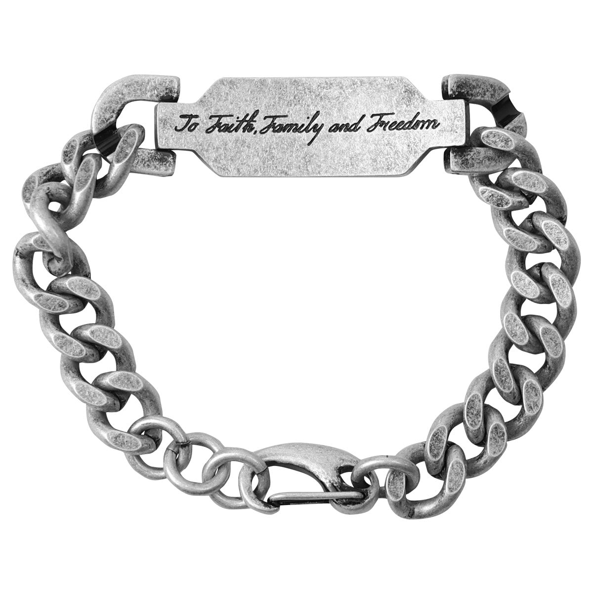 HOLD FAST™ Mens Bracelet | Hold Fast Flag - Zealous Christian Gear - 5