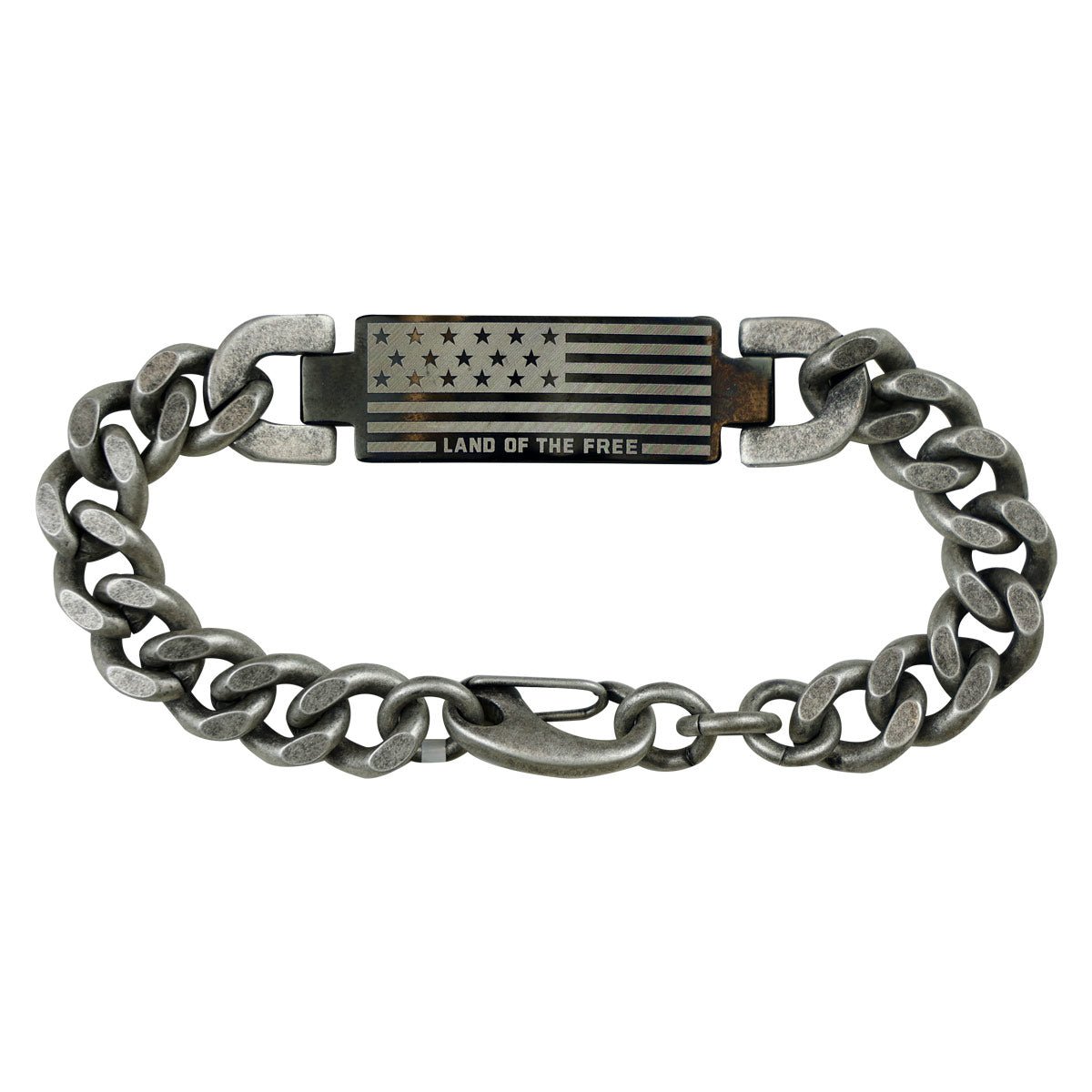 HOLD FAST® Men's Bracelet | Land Of The Free - Zealous Christian Gear - 1