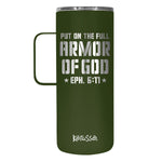 Kerusso® 22 oz Stainless Steel Mug | Armor Of God - Zealous Christian Gear - 1