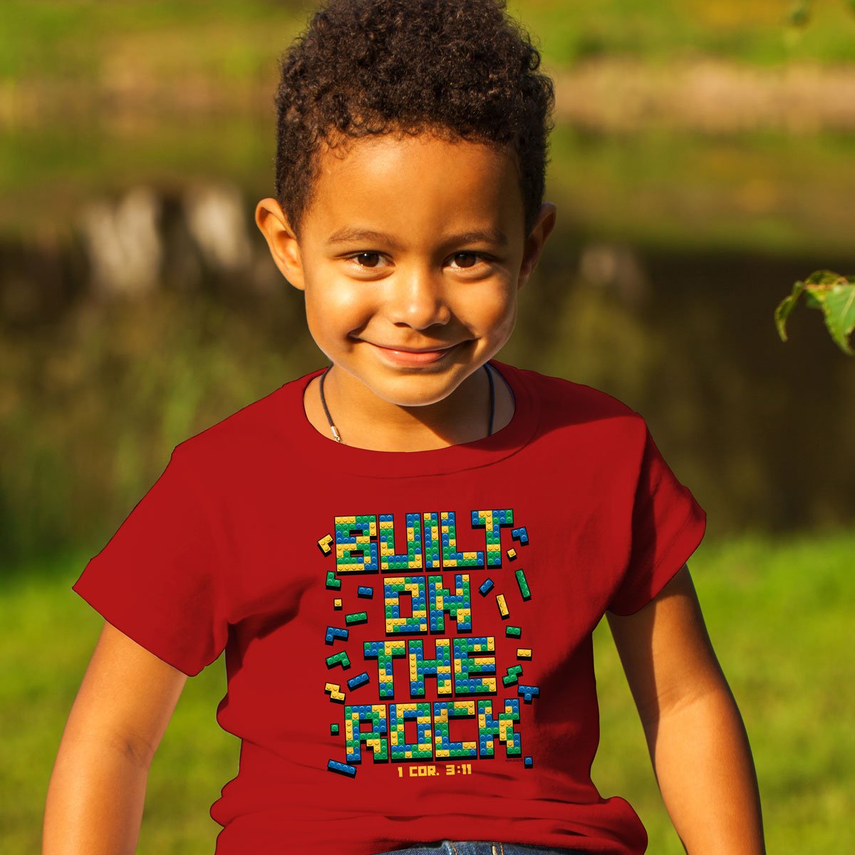 Kerusso® Kids T-Shirt | Built Blocks™ - Zealous Christian Gear - 2