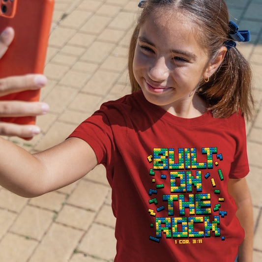 Kerusso® Kids T-Shirt | Built Blocks™ - Zealous Christian Gear - 1