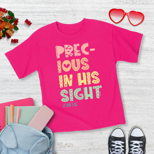 Kerusso® Kids T-Shirt | Precious In His Sight™ - Zealous Christian Gear - 1