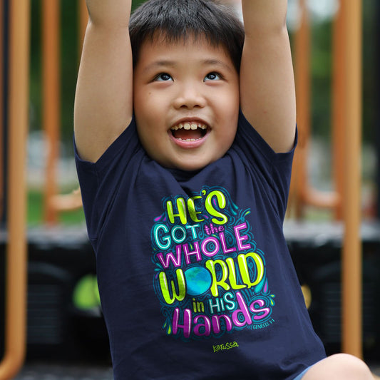 Kerusso® Kids T-Shirt | Whole World™ - Zealous Christian Gear - 1