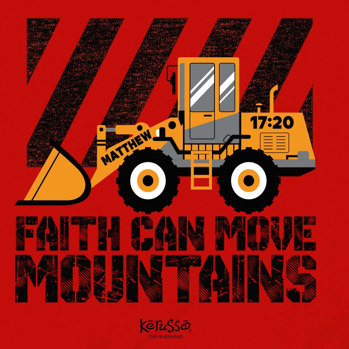 Kerusso® Kidz T-Shirt | Front Loader™ - Zealous Christian Gear - 5