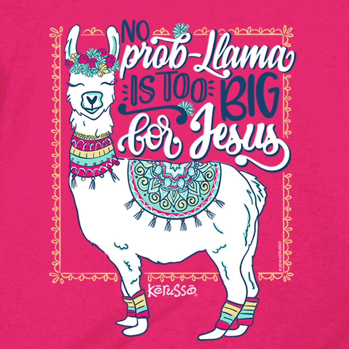 Kerusso® Kidz T-Shirt | Llama™ - Zealous Christian Gear - 4