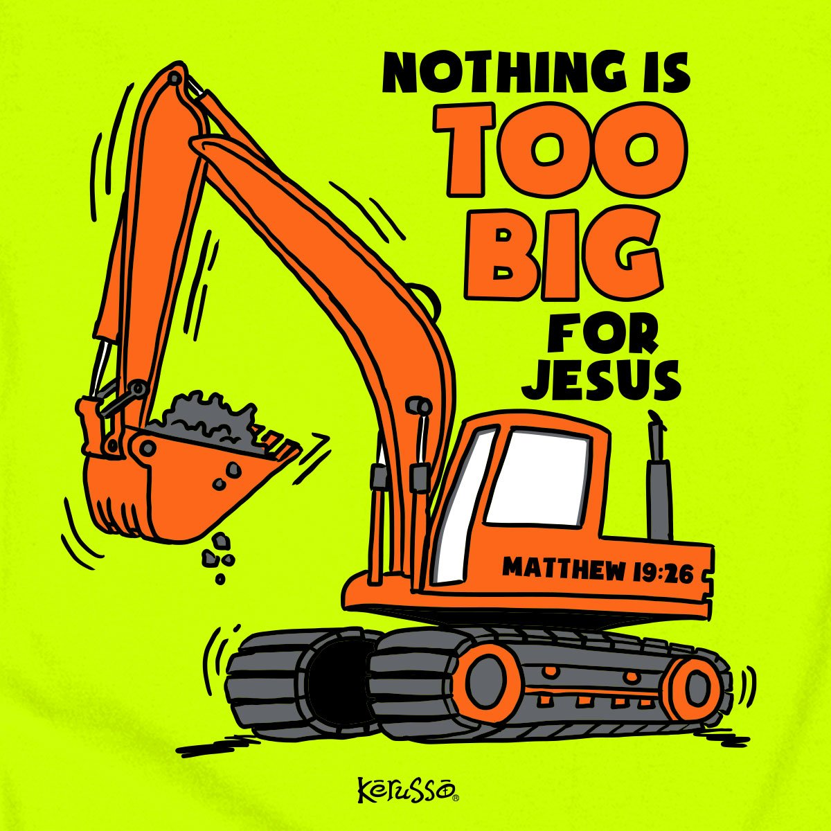 Kerusso® Kidz T-Shirt | Nothing Too Big™ - Zealous Christian Gear - 4