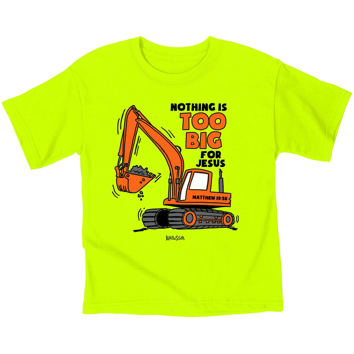 Kerusso® Kidz T-Shirt | Nothing Too Big™ - Zealous Christian Gear - 3