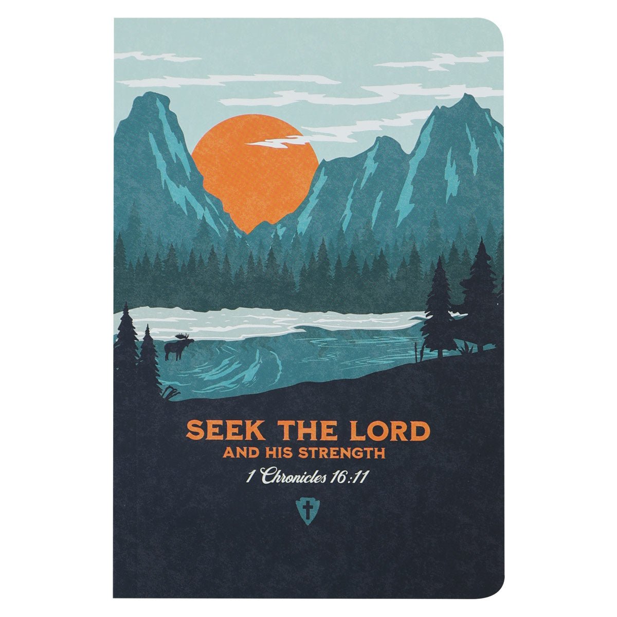 Kerusso® Men's Paperback Journal | Seek The Lord - Zealous Christian Gear