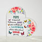 Love Grows in Mimi's Garden | Heart-Shaped Acrylic Plaque - Zealous Christian Gear - 4